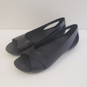 CROCS flat shoes size 7